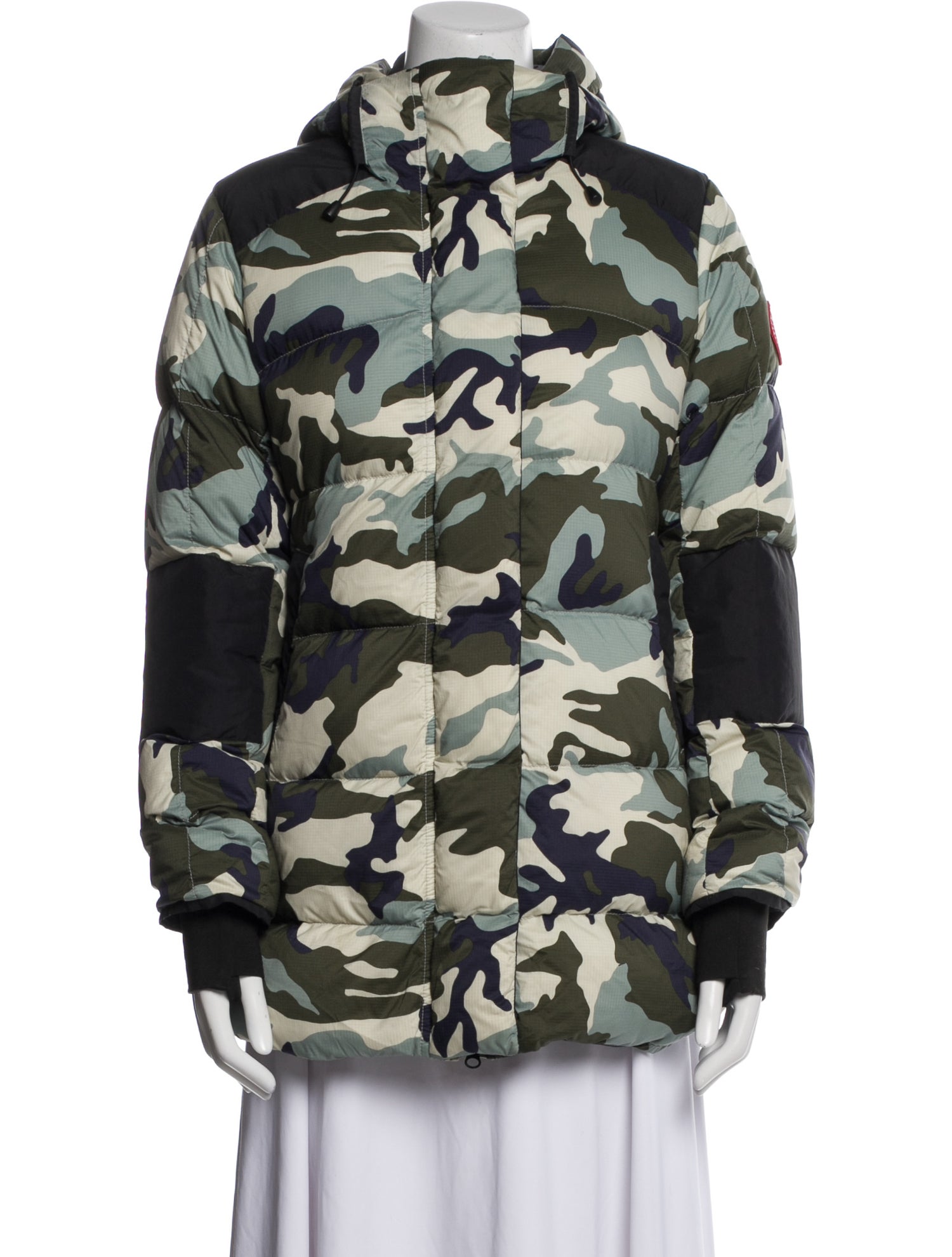 Canada Goose Nylon Printed Down Jacket